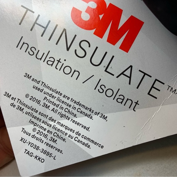 Kohls Igloos Ladies Waterproof 3M Ski/Snow Black Mittens - Sz S/M - Picture 8 of 12